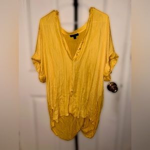 Lane Bryant yellow top (SOLD)